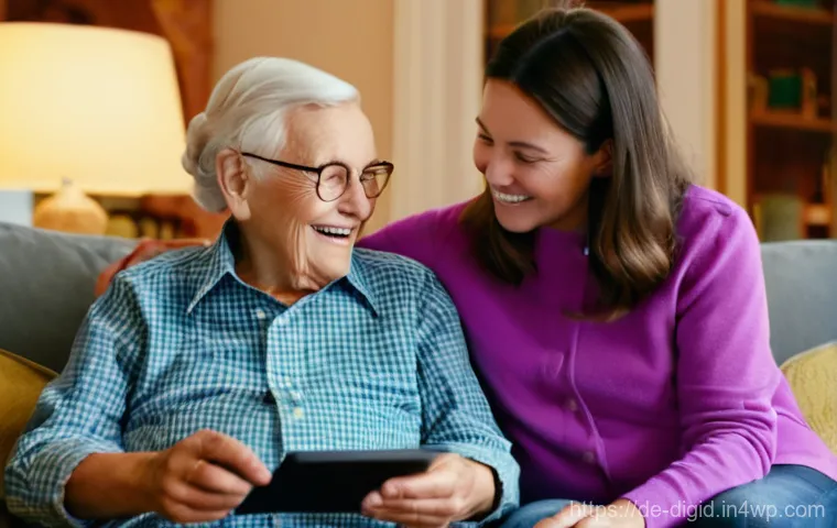 디지털 기억 보존의 문화적 가치 - **Prompt 2: Organized Digital Life - The 3-2-1 Backup Strategy**
    "A calm and confident person, e...